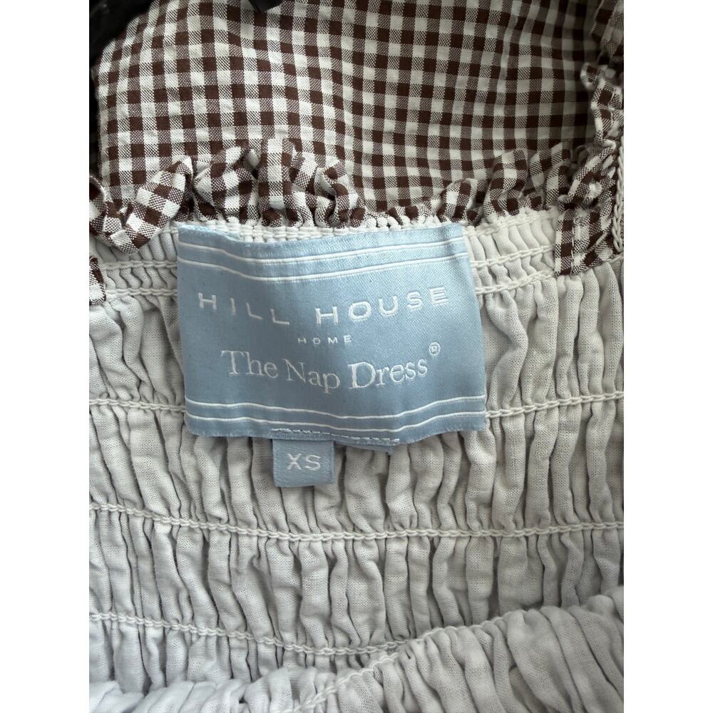 Hill House Home The Azalea Maxi Nap Dress - Chocolate Gingham Size XS - Picture 3 of 6